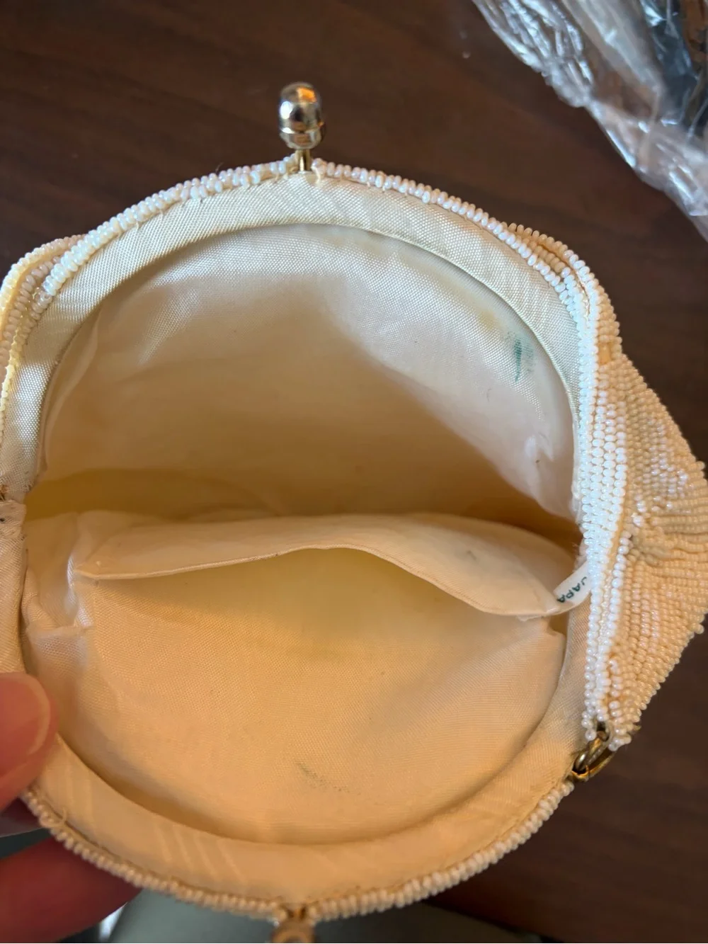 Gold Sequin Drawstring Women’s Bag